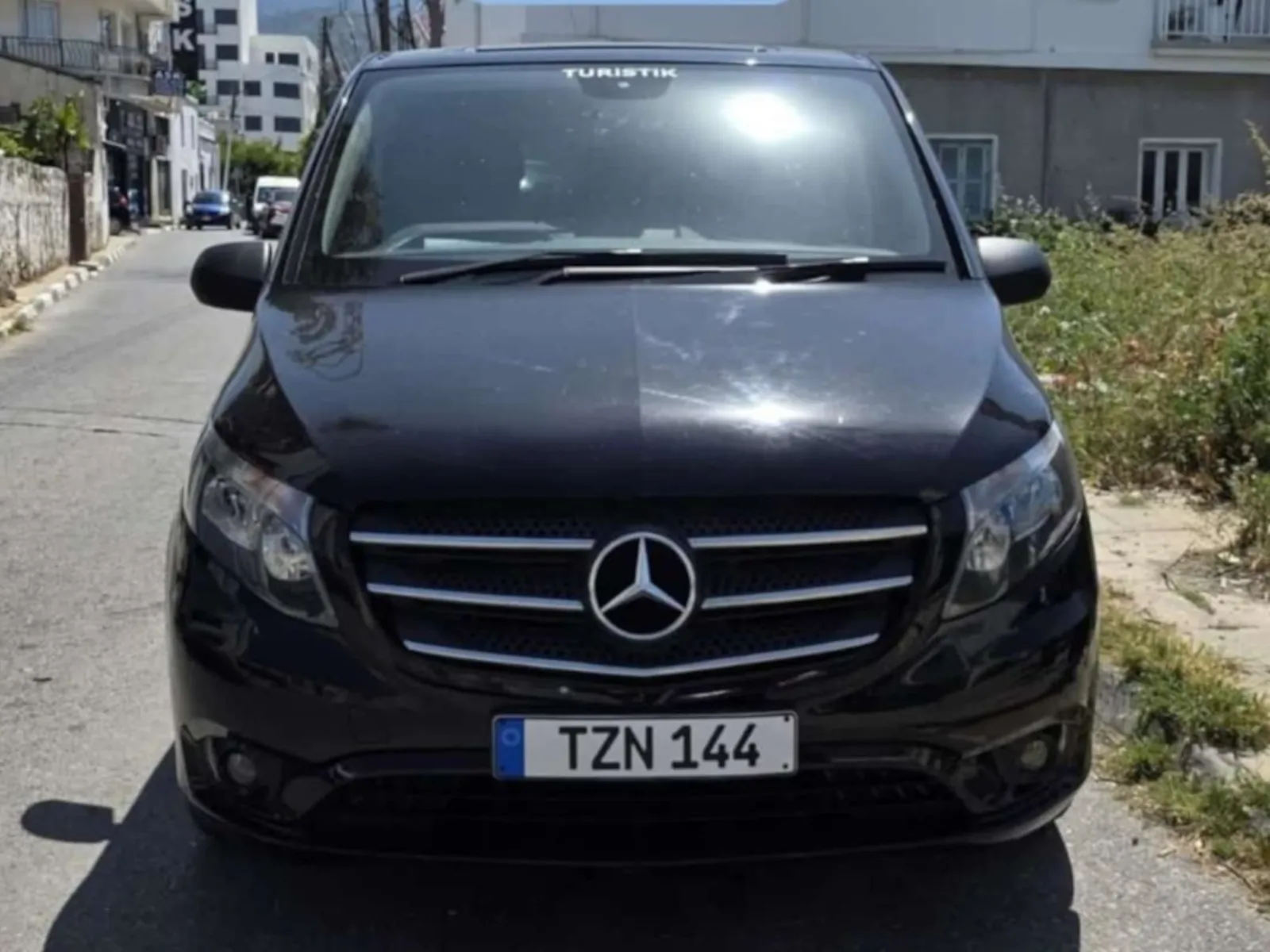Mercedes Vito VIP Ercan havalimanı transfer aracı